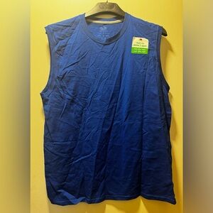 Fruit of the Loom Blue Printed Care-Label Tee Interior